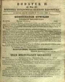 Dziennik Urzędowy Gubernii Radomskiej, 1857, nr 36, dod. II