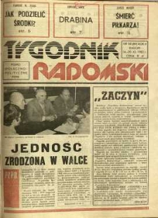 Tygodnik Radomski, 1983, R. 2, nr 50