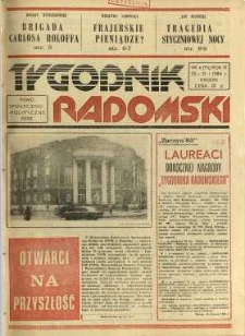 Tygodnik Radomski, 1984, R. 3, nr 4