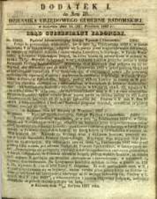 Dziennik Urzędowy Gubernii Radomskiej, 1857, nr 39, dod. I