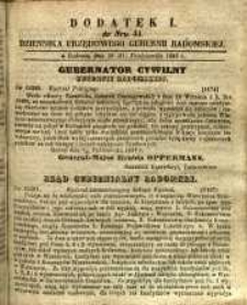 Dziennik Urzędowy Gubernii Radomskiej, 1857, nr 44, dod. I
