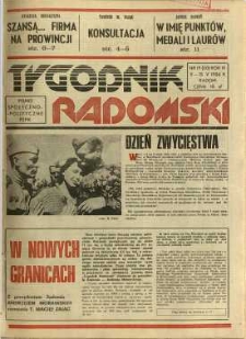 Tygodnik Radomski, 1984, R. 3, nr 19