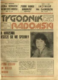 Tygodnik Radomski, 1984, R. 3, nr 22