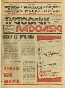 Tygodnik Radomski, 1984, R. 3, nr 24