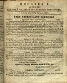 Dziennik Urzędowy Gubernii Radomskiej, 1857, nr 46, dod. I