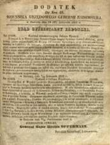 Dziennik Urzędowy Gubernii Radomskiej, 1857, nr 48, dod.