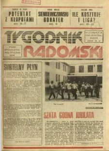 Tygodnik Radomski, 1984, R. 3, nr 27