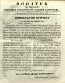 Dziennik Urzędowy Gubernii Radomskiej, 1859, nr 6, dod. I