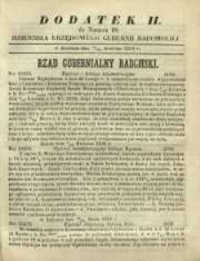 Dziennik Urzędowy Gubernii Radomskiej, 1859, nr 18, dod. II