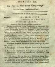 Dziennik Urzędowy Województwa Sandomierskiego, 1833, nr 12, dod. III