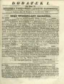 Dziennik Urzędowy Gubernii Radomskiej, 1859, nr 41, dod. I