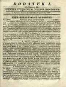 Dziennik Urzędowy Gubernii Radomskiej, 1859, nr 45, dod. I