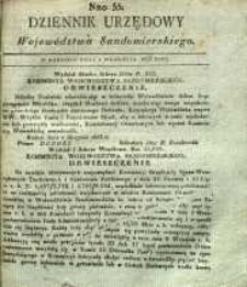 Dziennik Urzędowy Województwa Sandomierskiego, 1833, nr 35