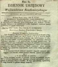 Dziennik Urzędowy Województwa Sandomierskiego, 1833, nr 37