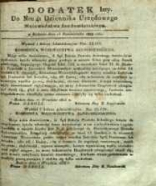 Dziennik Urzędowy Województwa Sandomierskiego, 1833, nr 41, dod. I