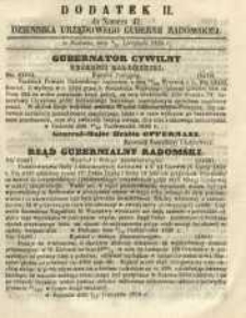 Dziennik Urzędowy Gubernii Radomskiej, 1859, nr 47, dod. II