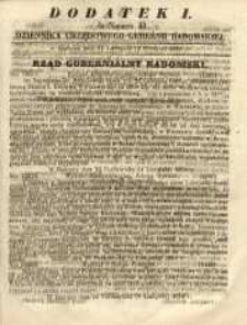 Dziennik Urzędowy Gubernii Radomskiej, 1859, nr 49, dod. I
