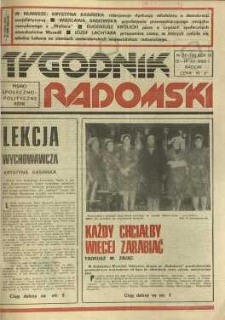 Tygodnik Radomski, 1984, R. 3, nr 50