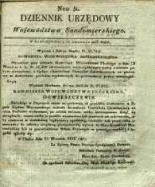 Dziennik Urzędowy Województwa Sandomierskiego, 1833, nr 51