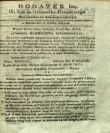 Dziennik Urzędowy Województwa Sandomierskiego, 1833, nr 52, dod. I