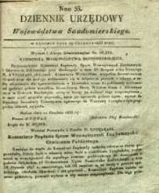 Dziennik Urzędowy Województwa Sandomierskiego, 1833, nr 53