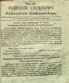 Dziennik Urzędowy Województwa Sandomierskiego, 1833, nr 53