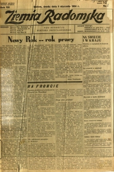 Ziemia Radomska, 1934, R. 7, nr 2