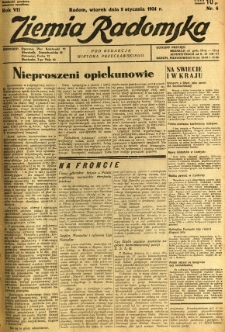Ziemia Radomska, 1934, R. 7, nr 6