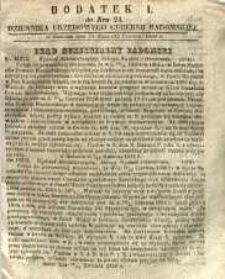 Dziennik Urzędowy Gubernii Radomskiej, 1858, nr 24, dod. I
