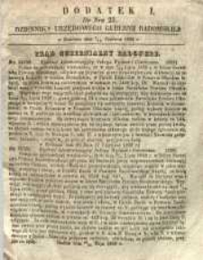 Dziennik Urzędowy Gubernii Radomskiej, 1858, nr 25, dod. I