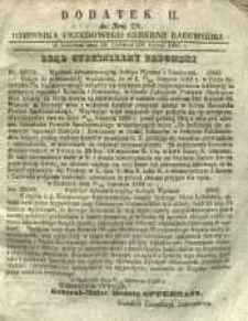 Dziennik Urzędowy Gubernii Radomskiej, 1858, nr 28, dod. II