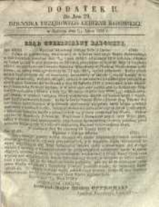 Dziennik Urzędowy Gubernii Radomskiej, 1858, nr 29, dod. II