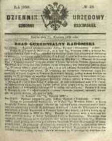 Dziennik Urzędowy Gubernii Radomskiej, 1860, nr 38