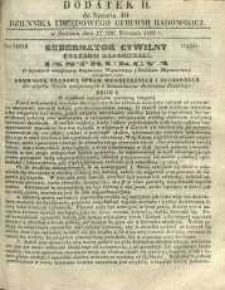 Dziennik Urzędowy Gubernii Radomskiej, 1860, nr 40, dod. II