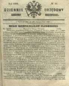 Dziennik Urzędowy Gubernii Radomskiej, 1860, nr 44