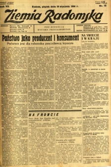 Ziemia Radomska, 1934, R. 7, nr 15