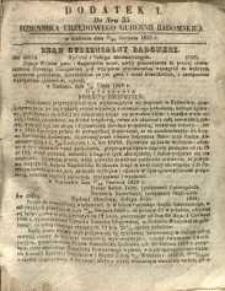 Dziennik Urzędowy Gubernii Radomskiej, 1858, nr 35, dod. I