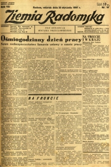 Ziemia Radomska, 1934, R. 7, nr 18