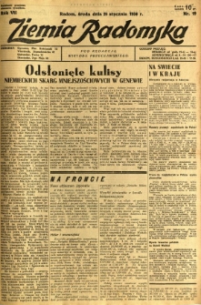 Ziemia Radomska, 1934, R. 7, nr 19