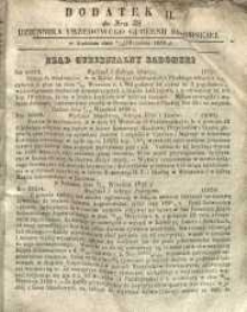Dziennik Urzędowy Gubernii Radomskiej, 1858, nr 38, dod. II