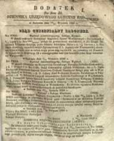 Dziennik Urzędowy Gubernii Radomskiej, 1858, nr 39, dod. I