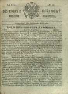 Dziennik Urzędowy Gubernii Radomskiej, 1861, nr 43