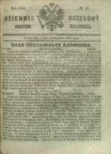 Dziennik Urzędowy Gubernii Radomskiej, 1861, nr 43