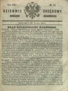 Dziennik Urzędowy Gubernii Radomskiej, 1861, nr 52