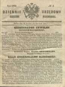Dziennik Urzędowy Gubernii Radomskiej, 1862, nr 3