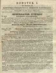 Dziennik Urzędowy Gubernii Radomskiej, 1862, nr 9, dod. I