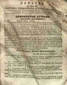 Dziennik Urzędowy Gubernii Radomskiej, 1858, nr 40, dod. I