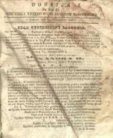 Dziennik Urzędowy Gubernii Radomskiej, 1858, nr 42, dod. I