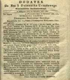 Dziennik Urzędowy Województwa Sandomierskiego, 1835, nr 3, dod.