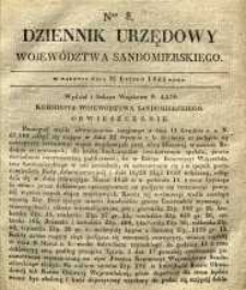 Dziennik Urzędowy Województwa Sandomierskiego, 1835, nr 8